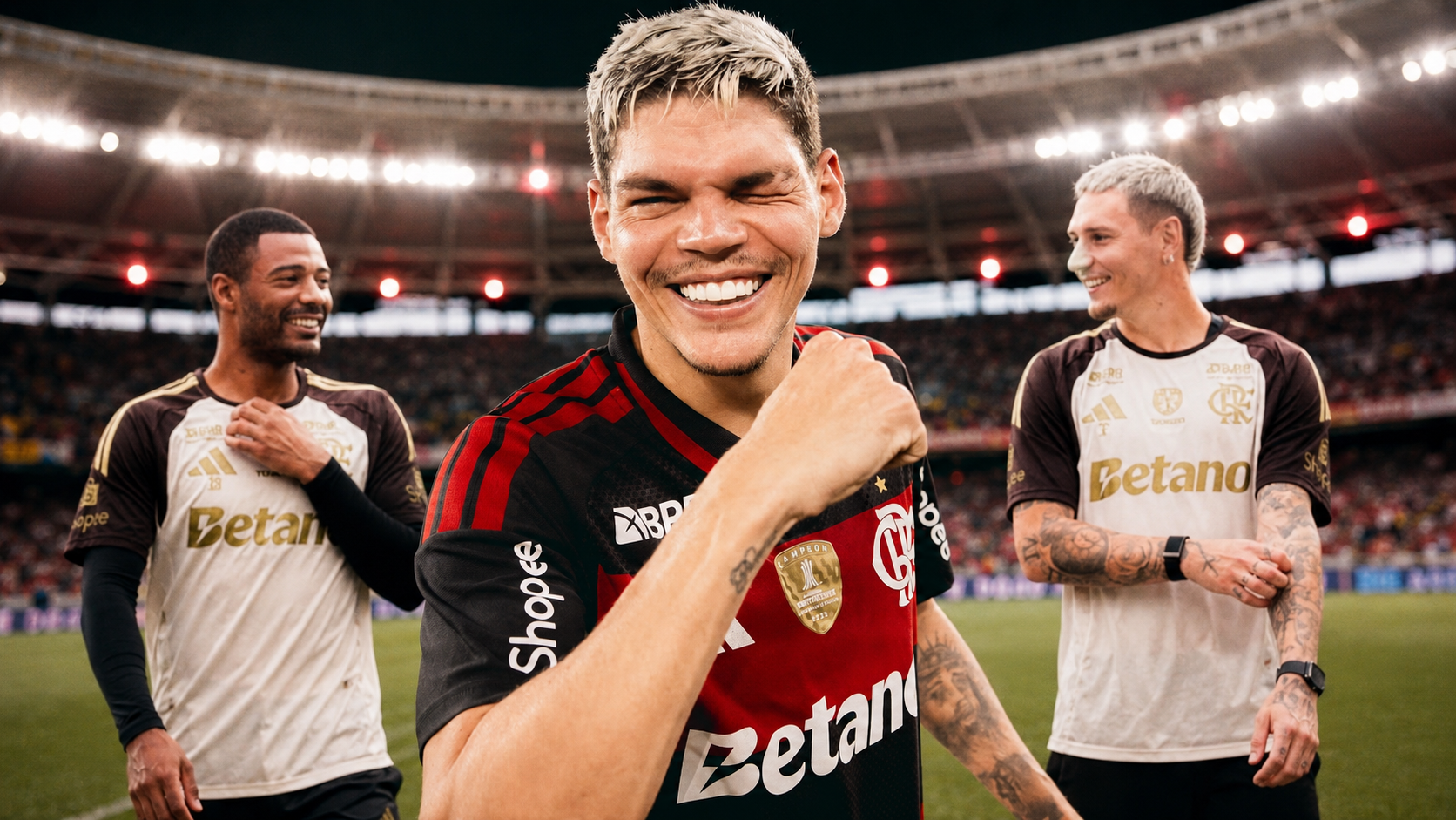 Ayrton Lucas deve voltar ao time do Flamengo em amistoso contra o Olimpia