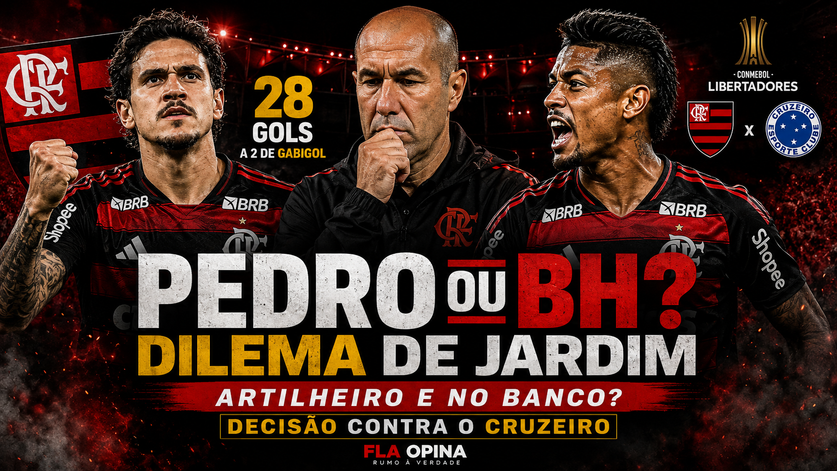 Pedro pressiona por vaga e aumenta dilema de Jardim