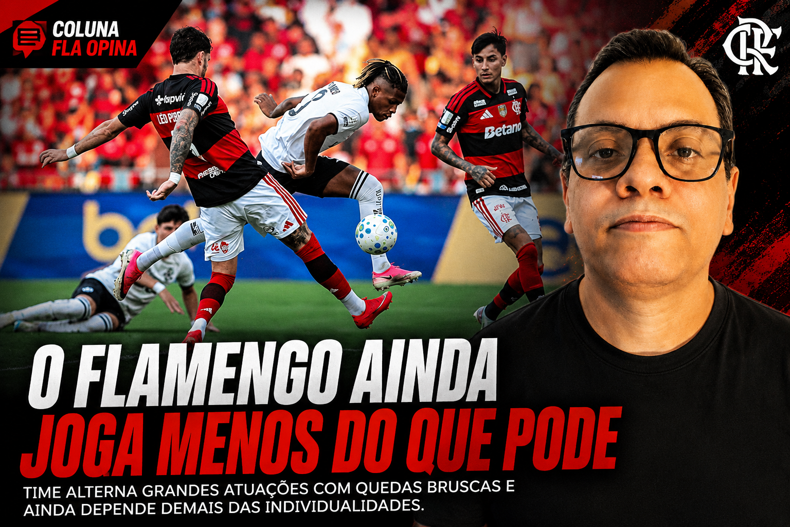 O Flamengo ainda joga menos do que pode