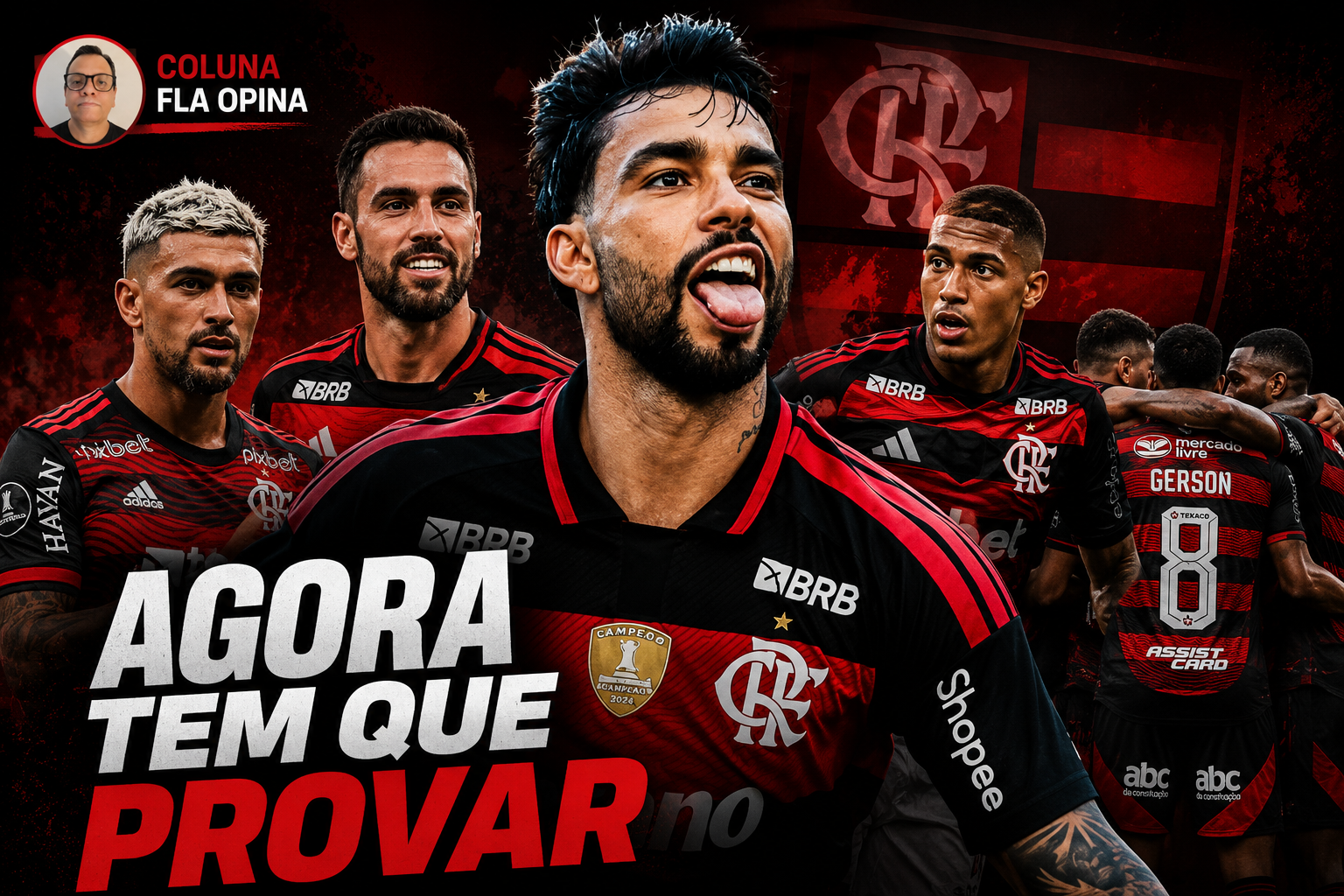 O Flamengo já não pode mais se esconder atrás do elenco