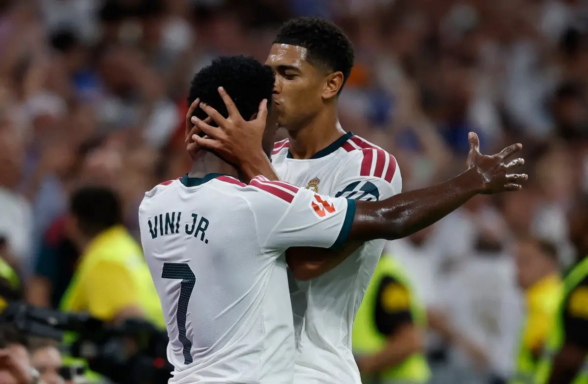 Vini Jr. responde às vaias com assistência no Bernabéu