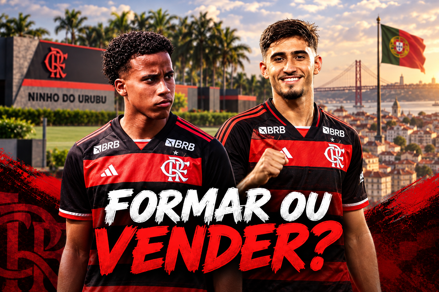 Base do Flamengo: formar para jogar ou vender?