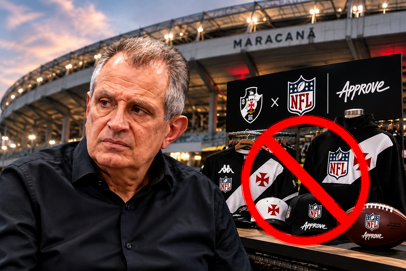 Bap veta venda de coleção do Vasco no Maracanã