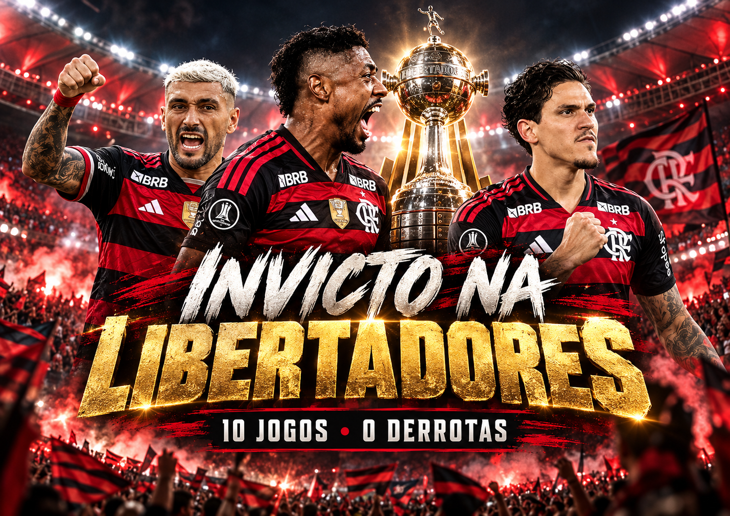 Flamengo chega invicto à semifinal da Libertadores